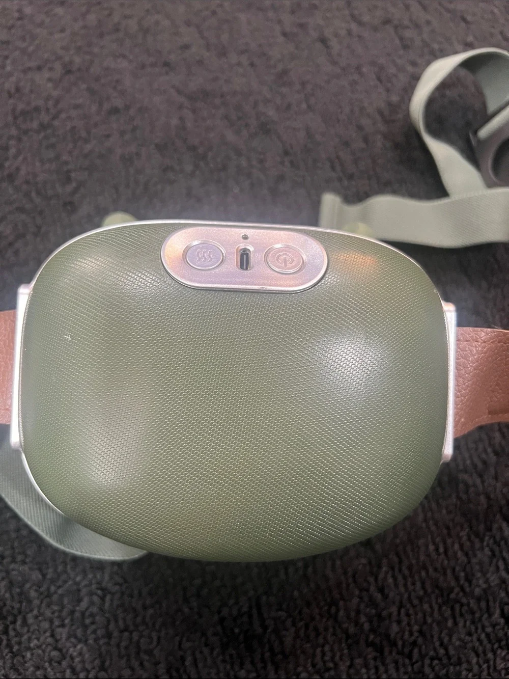 Simulated Human Hand Neck/Body Massager with Adjustable Straps